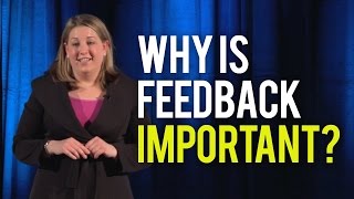 Why is Feedback Important [upl. by Aevin]