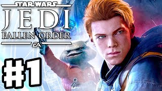 Star Wars Jedi Fallen Order  Gameplay Walkthrough Part 1  Cal Kestis amp Second Sister Intro PC [upl. by Vanhomrigh]