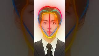 How to Draw BTS V 🩷 easy Trick [upl. by Jodi556]