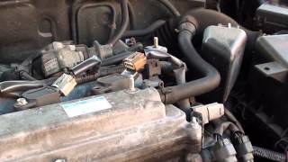 Toyota Injector Coil Replace Fault P1315 amp Engine Light Turn Off iCarsoft i905 [upl. by Amedeo855]