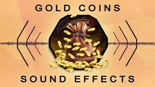 Gold Coins  Free Sound Effect [upl. by Veljkov280]