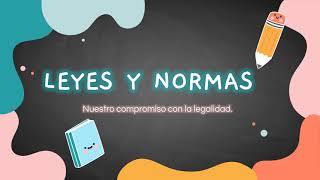 LEYES Y NORMAS  LA CULTURA DE LA LEGALIDAD [upl. by Attiuqram]