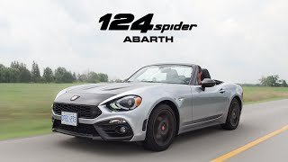 Fiat 124 Spider Abarth Review  The Fiata [upl. by Hartzel]