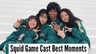 Squid Game Cast  Best Moments [upl. by Blanca]