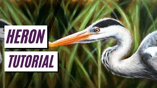 How To Paint A HERON [upl. by Greeley190]