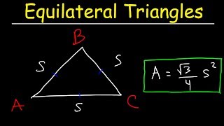 Area of an Equilateral Triangle [upl. by Ahseuqal]