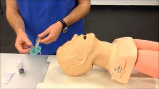 Laryngeal Mask Airway Insertion [upl. by Meakem]