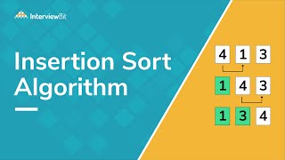 Insertion Sort Algorithm [upl. by Nolyat]