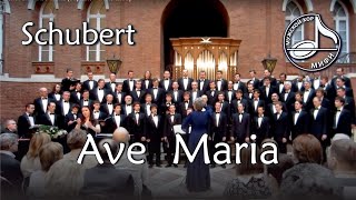 Schubert — Ave Maria soprano  male choir [upl. by Carrington]