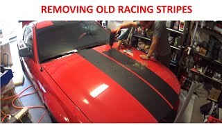 My Experience Removing Old Racing Stripe Decals [upl. by Creight]