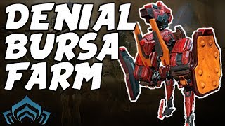 Warframe Easy Denial Bursa Farm Sands of Inaros Quest [upl. by Einahpts]