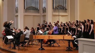 Vivaldi Laetatus sum RV 607 San Francisco Girls Chorus and Voices of Music 4K [upl. by Swinton]