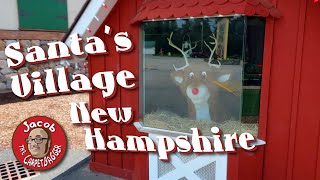 Santas Village  New Hampshire  Featuring Great Humbug Darkride [upl. by Ahsart]