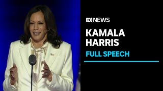 I will not be the last Kamala Harris message to women and people of colour  ABC News [upl. by Merrow]