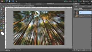 Creating a Zoom Blur Effect in Photoshop [upl. by Meer]