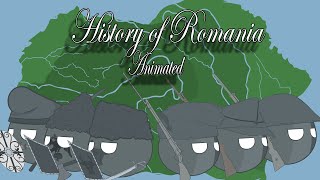 History of Romania  Animated Countryballs [upl. by Eneladgam]