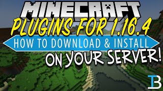 How To Add Plugins to A Minecraft Server in Minecraft 1164 [upl. by Corella]