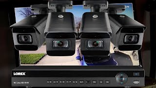 LOREX WEATHERPROOF 4K SECURITY SYSTEM SETUP amp REVIEW [upl. by Danyette733]