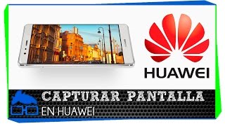 Como capturar pantalla en Huawei todos los modelos [upl. by Genesa]