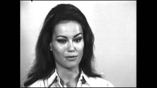 Claudine Auger  Interview 1965 [upl. by Teiv104]