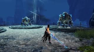 Gw2 Legendary Greatsword quotExordiumquot ALL class animations [upl. by Effy]