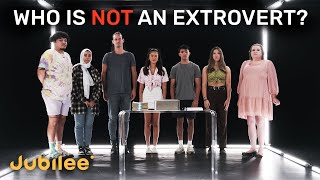 6 Extroverts vs 1 Secret Introvert  Odd One Out [upl. by Akimrej]