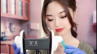 ASMR School Nurse Ear Check and Cleaning [upl. by Franciska587]