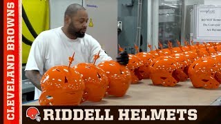 Inside The Making of a Riddell Helmet [upl. by Ahsineg307]