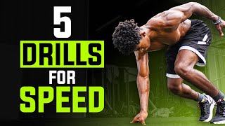 5 Best Drills For Explosive Sprint Speed [upl. by Salkcin]