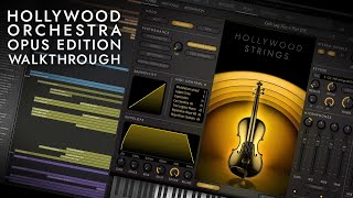 EastWest Hollywood Orchestra Opus Edition Walkthrough [upl. by Noscire]