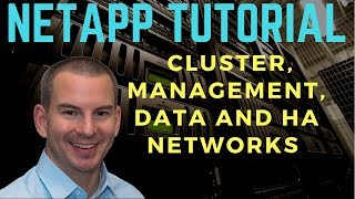 NetApp Cluster Management Data and HA Networks Tutorial new version [upl. by Ecnerrat]