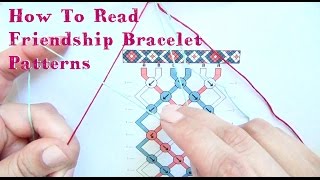 How To Read Friendship Bracelet Patterns ♥ Tutorial [upl. by Kissie814]