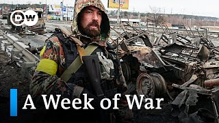 War in Ukraine A week that shook the world  DW News [upl. by Frants]