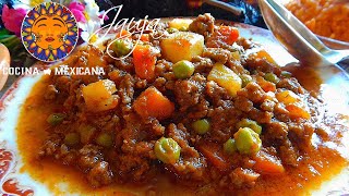 Picadillo de Carne Molida [upl. by Nihcas]