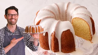 Easy Vanilla Bundt Cake Recipe [upl. by Kronick]