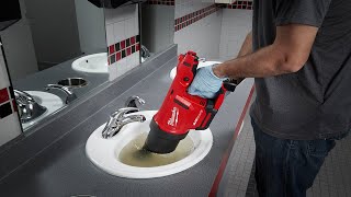 M12™ AIRSNAKE™ Drain Cleaning Air Gun Demonstration [upl. by Massie]