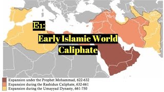 Early Islamic World Timeline Caliphate  The First Four Caliphs  When did it begin [upl. by Eendys]