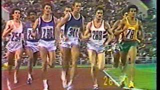 1980 Olympics in Moscow the 800m final  winner Steve Ovett [upl. by Davidson824]