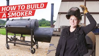 How Custom Barbecue Smokers are Made — How To Make It [upl. by Benjy525]