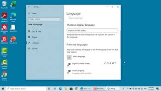 How to Install and Use a different Language Keyboard in Windows 10 [upl. by Naraj]