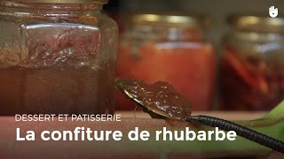 Confiture De Rhubarbe  Préparer ses confitures [upl. by Anehta958]