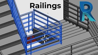 Revit  How to model Railings [upl. by Adabelle]