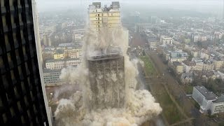 GoPro Building Demolition [upl. by Ahtimat]