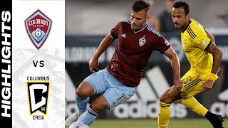 HIGHLIGHTS Colorado Rapids vs Columbus Crew  August 13 2022 [upl. by Aianat]