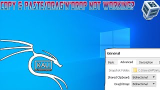 How To Fix Copy PasteDragnDrop In Kali Linux  Kali Linux 4 [upl. by Rawden]