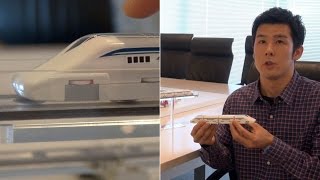 Linear Liner Maglev toy train by Tomy [upl. by Llerrat]