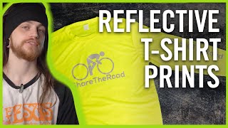 How To Print Reflective Ink TShirts  The Easy Way [upl. by Champagne]