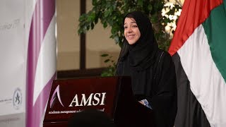 1st AMSI Voices  Keynote Speech HE Reem Al Hashimy [upl. by Lechner]