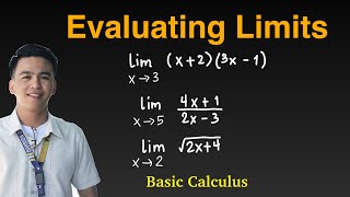 Evaluating Limits  Basic Calculus [upl. by Ardin]