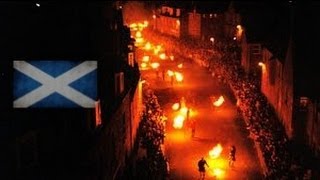 BBC Coast  Hogmanay Fireballs at Stonehaven [upl. by Rossy]